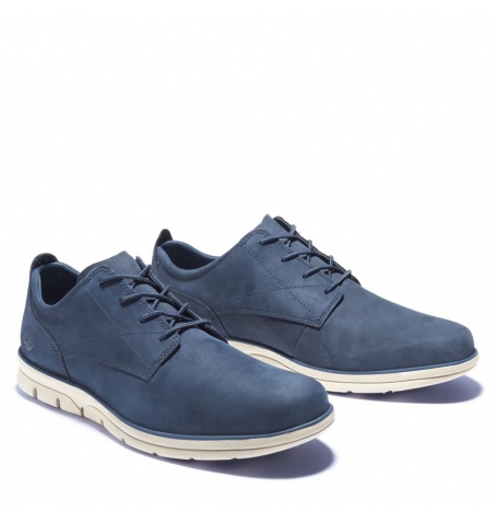 Chaussures Homme Timberland Bradstreet Plain Toe Oxford - Bleu marine