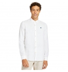 Chemise Homme Timberland LS Mill River Linen Shirt - Coupe Slim