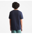 T-shirt Homme Timberland SS Stack Logo Tee - Coupe droite