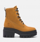 Bottines Femme Timberland Everleigh Boot 6in Lace-up - Jaune blé