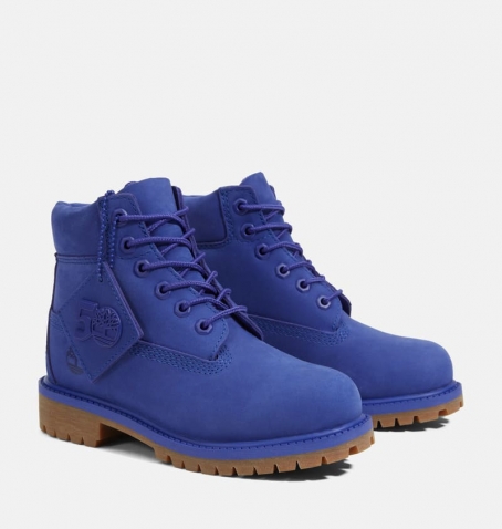Boots Junior Timberland 6in Premium WP Boot - bleu