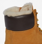 Boots Fourrées Femme Timberland 6in Premium Shearling Lined WP - Jaune blé