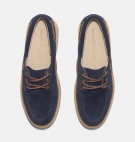 Chaussures Bateau Femme Timberland Stone Street Boat Shoe - Nubuck Bleu foncé