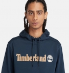 Sweat Homme Timberland Kennebec River Linear Logo Hoodie