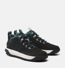 Chaussures Femme Timberland Greenstride Motion 6 Low Lace up Hiking - Nubuck noir et blanc