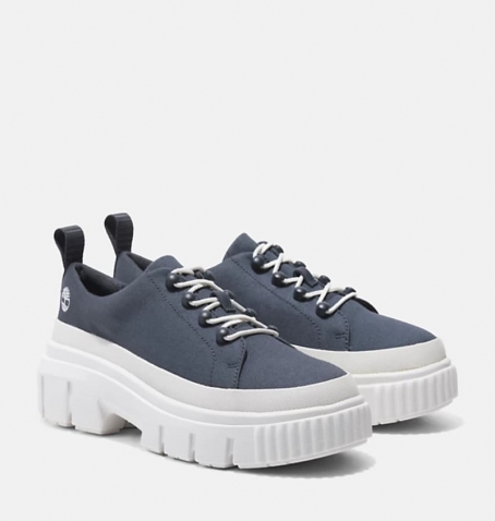 Chaussures Femme Timberland Greyfield Lace Up Shoe - Bleu 