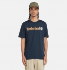 T-Shirt Homme Timberland Kennebec River Linear Logo Short Sleeve Tee - regular