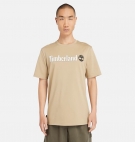 T-Shirt Homme Timberland Kennebec River Linear Logo Short Sleeve Tee - regular
