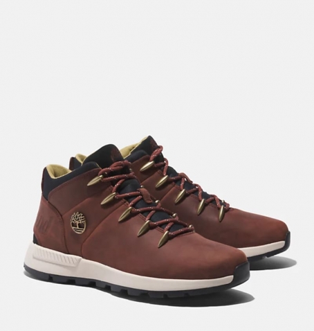 Chaussures Homme Timberland Sprint Trekker Mid Lace up - marron 