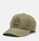 Casquette Homme Timberland Cotton Canvas Cap With Embroidered Tree Logo