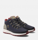 Chaussures Homme Timberland Sprint Trekker Mid Lace Up Waterproof Sneaker - Bleu Foncé