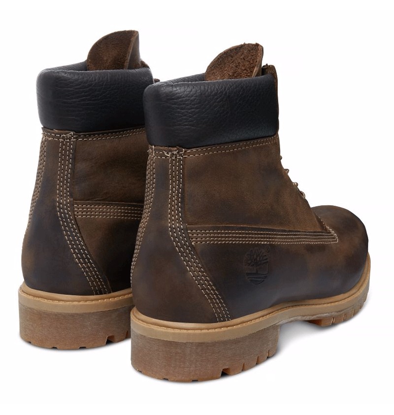 timberland homme cuir marron
