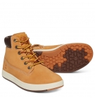 Chaussures Enfant Timberland Davis Square 6-inch Boot - Wheat nubuck