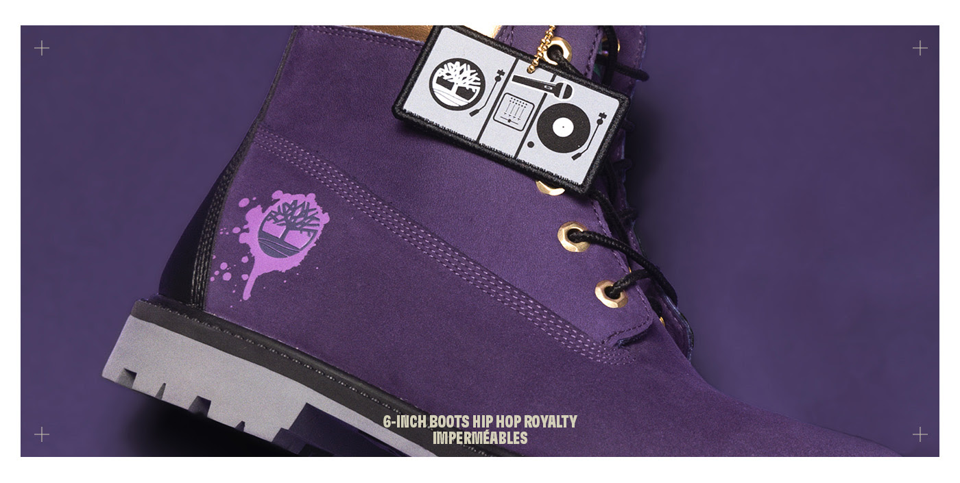 La Boot Timberland 6inch Hip-Hop Royalty waterproof, l'hommage à la culture du Hip-Hop pour les 50 ans.